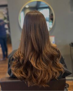 brunette highlights saffron walden